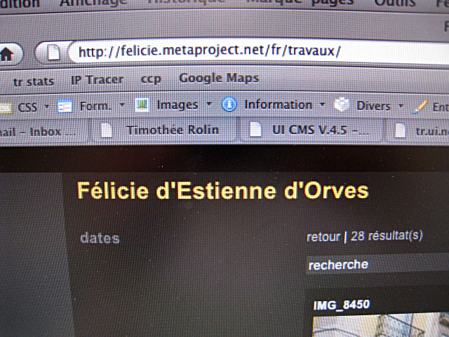 Je mets en place le META de Félicie