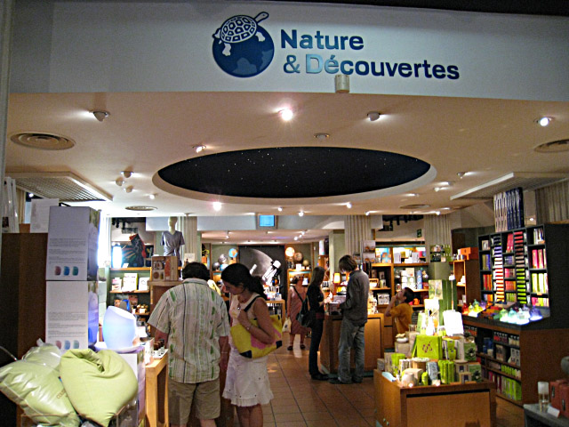 Nous allons à Nature & Découvertes