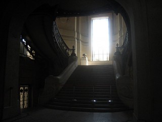 Un escalier